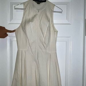 Off White Armani Exchange Mini Flowy Dress